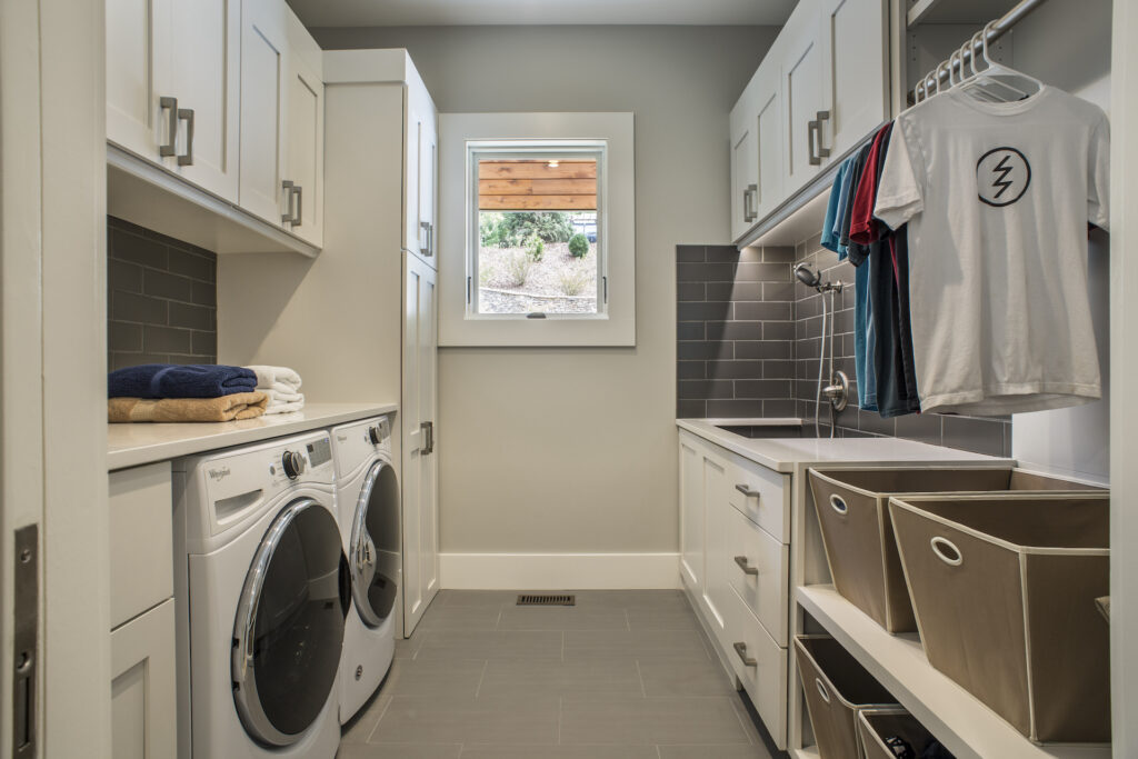 Custom Laundry Room Cabinetry